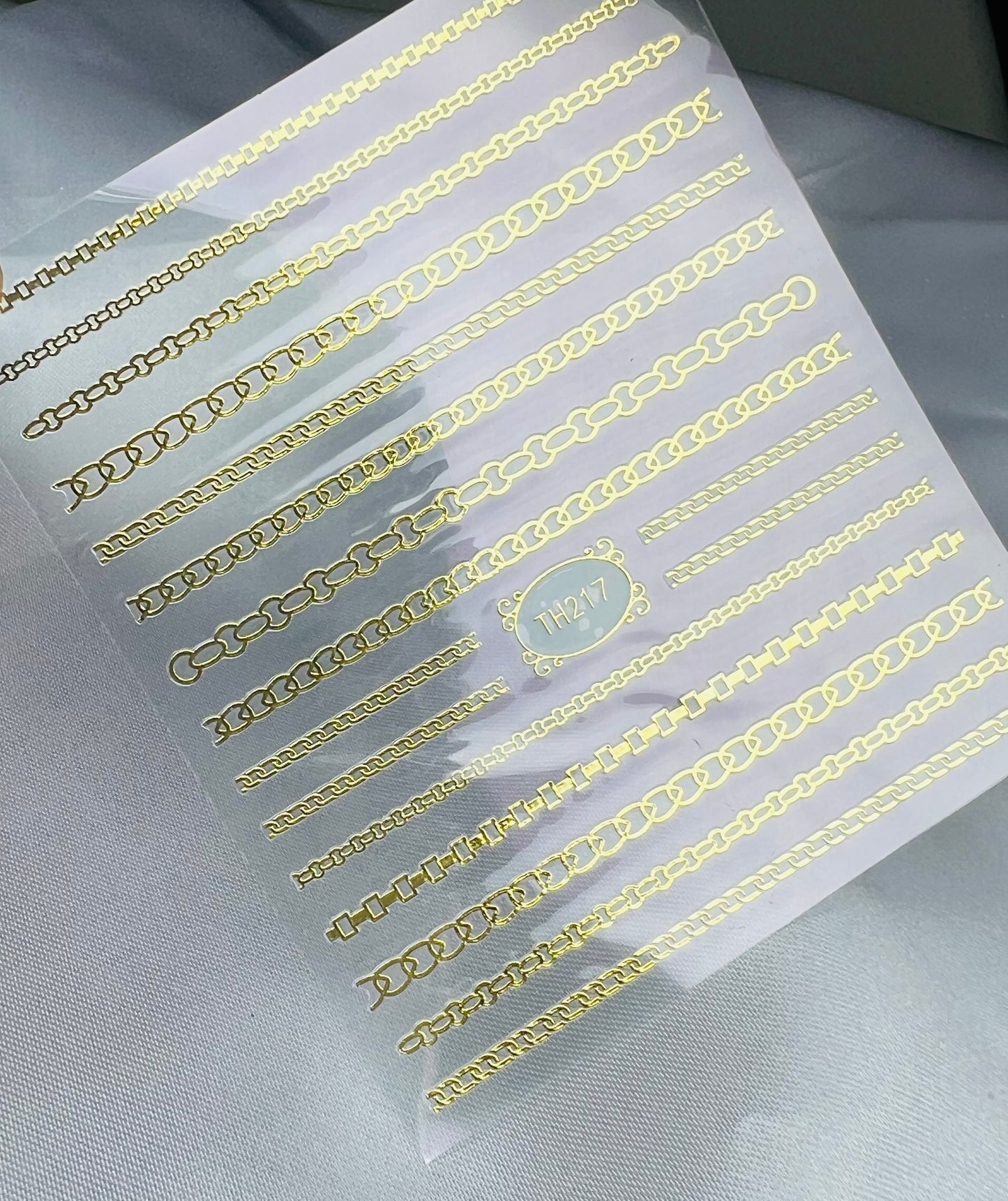Decoraciones Stickers dorado