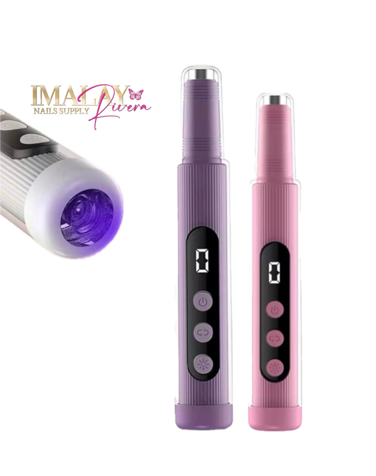 Nail Drill  lápiz eléctrico inalámbrico  con lámpara UV